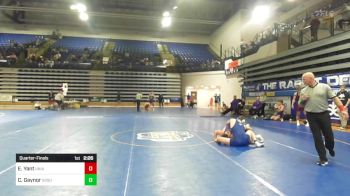 165 lbs Quarterfinal - Evan Yant, Northern Iowa vs Connor Gaynor, South Dakota State
