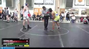 210 lbs Finals (2 Team) - George Tate, Germantown Wrestling vs Cash Colbert, Diamond Fish