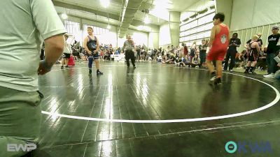 131-145 lbs Rr Rnd 4 - Chebon Warrior, Tecumseh Youth Wrestling vs Camden Martin, Checotah Matcats