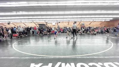 54 lbs Round Of 16 - Teague Daly, Nework Valley vs Gabriel Vaughn, Saylorsburg