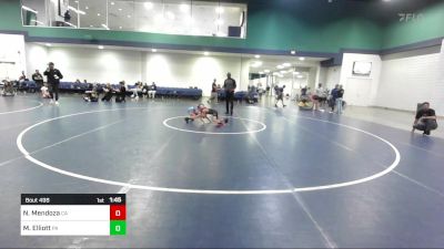 50 lbs Final - Nixon Mendoza, CA vs Maverick Elliott, PA