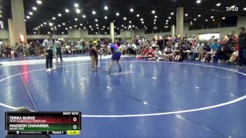 170+182 Round 1 - Terra Burse, Team Clarksville Wrestling vs Madison Chavarria, BRAWL PINK