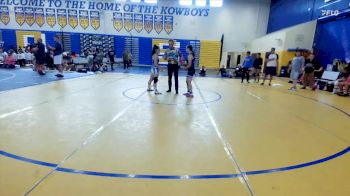 120 lbs Round 5 (6 Team) - Lana Loucks, Wellington WC vs Bianca Ribeiro-Barbosa, Attack WC