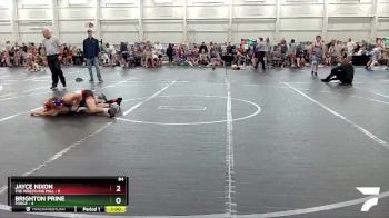 84 lbs Round 2 (4 Team) - Jayce Nixon, The Wrestling Mill vs Brighton Prine, Forge