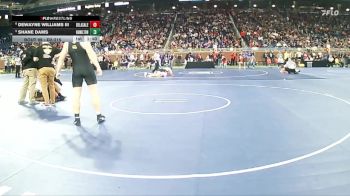 D2-215 lbs Champ. Round 1 - Shane Dams, Hamilton HS vs Dewayne Williams III, De La Salle Collegiate