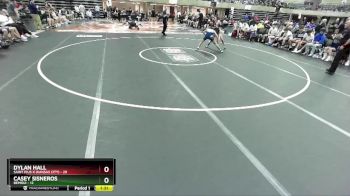 114 lbs Round 1 (4 Team) - Casey Sisneros, Bemidji vs Dylan Hall, Saint Pius X (Kansas City)