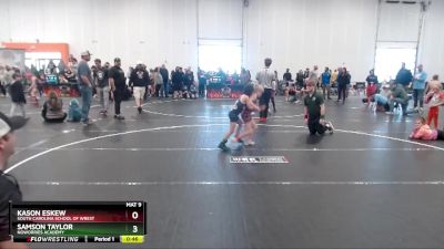 65 lbs Quarterfinal - Kason Eskew, South Carolina School Of Wrest vs Samson Taylor, NoWorries Academy