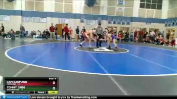 125 lbs Round 3 (4 Team) - Tommy Gibbs, Brownsburg vs Cam Baumann, Mater Dei