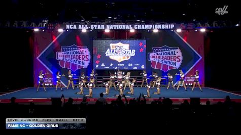 Fame NC - Golden Girls [2026 L4 Junior - Flex - Small Day 2] 2026 NCA All-Star National Championship