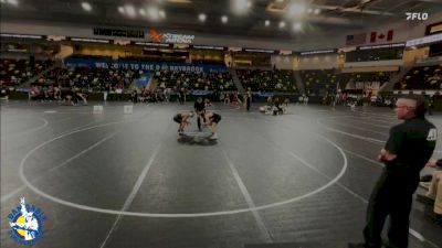 120 lbs Quarterfinal - Trace Rial, Fort Dodge vs Cruzer Dominguez, Creighton Preparatory School