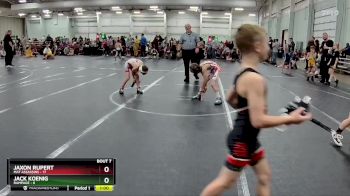 60 lbs Round 3 (6 Team) - Jaxon Rupert, Mat Assassins vs Jack Koenig, Rampage