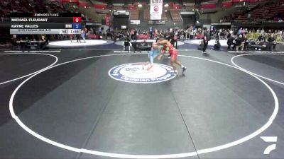 215 lbs 5th Place Match - Michael Fleurant vs Kayne Valles, South Bakersfield High School Wrestling