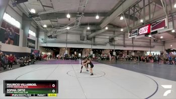 126 lbs Cons. Round 2 - Sophia Ortiz, Empire Wrestling Club vs Mauricio Villarroel, Empire Wrestling Club