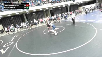 144 lbs Champ. Round 2 - Midaris Chappelle, Unattached vs Alex Albrecht, Unattached