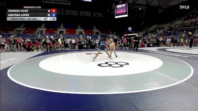135 lbs Cons. Sub-rd Of 32 - Vanessa Hood, ID vs Annyssa Lopez, CA