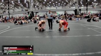 190 lbs Round 7 (8 Team) - Trey Robinson, Ohio Gold vs Henry Meissner, GPS Red