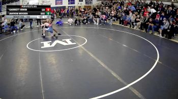 152 lbs Semifinal - Jahvon Woods, Washington Hs vs Garrett Irwin, Cochranton Area Hs