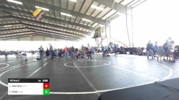 70 lbs Rr Rnd 2 - Joziah Herrera, Colorado Bad Boys vs Timothy Platt, Dominate WC