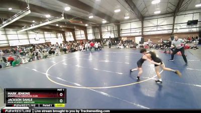 95 lbs Champ. Round 1 - Mark Jenkins, Grantsville Wrestling Club vs Jackson Dahle, Agon Academy Wrestling