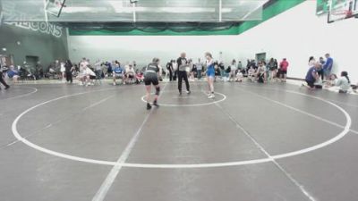 110 lbs Cons. Semi - Olivia Bice, UWC vs Peyton McElfresh, Prodigy Wrestling