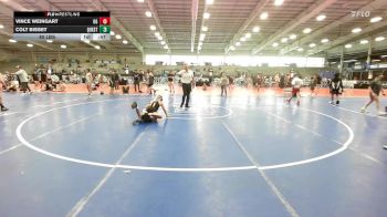 80 lbs Consi Of 4 - Vince Weingart, Ohio Gold vs Colt Bisset, Quest School Of Wrestling MS
