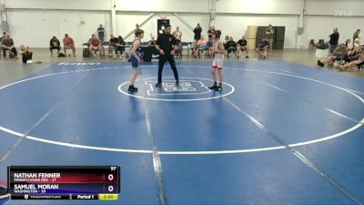 97 lbs Placement Matches (8 Team) - Nathan Fenner, Pennsylvania Red vs Samuel Moran, Washington