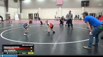 55 lbs 3rd Place Match - Max Sparrow, Elevate Wrestling Club vs Graham Haywood, Chelsea Wrestling