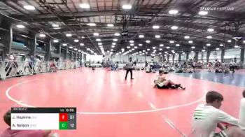 165 lbs Prelims - James Hopkins, Lion's Den Wrestling Club MS vs Avyn Nelson, Young Guns Red
