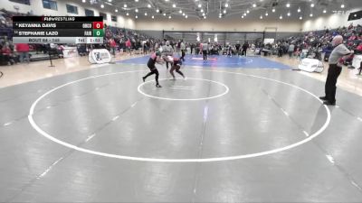 145 lbs Champ. Round 1 - Stephanie Lazo, Fairfax vs Keyanna Davis, Orange County