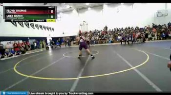 285 lbs Cons. Round 1 - Floyd Thomas, Yerington. vs Luke Hatch, Pahranagat Valley