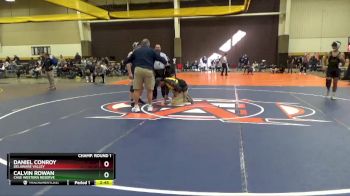 149 lbs Champ. Round 1 - Calvin Rowan, Case Western Reserve vs Daniel Conroy, Delaware Valley