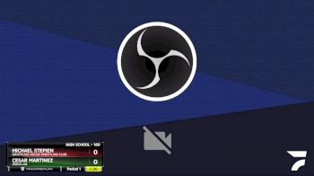 160 lbs Champ. Round 1 - Michael Stepien, Grappling House Wrestling Club vs Cesar Martinez, Ironclad