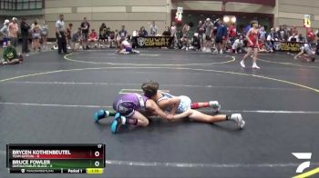 72 lbs Round 5 (6 Team) - Brycen Kothenbeutel, Team Gotcha vs Bruce Fowler, Untouchables Black