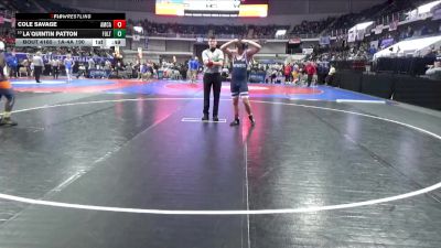 1A-4A 190 Cons. Round 2 - La`quintin Patton, Fultondale vs Cole Savage, American Christian Academy