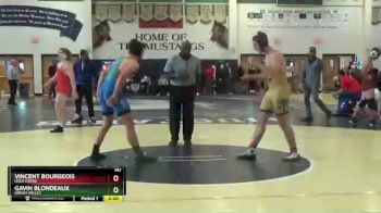 182 lbs Semifinal - Gavin Blondeaux, Green Valley vs Vincent Bourgeois, Holy Cross