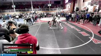 145 lbs Cons. Round 4 - Antonio Nicacio, Kamiakin vs Charles Bennett, Priest River