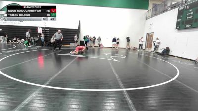 138 lbs Cons. Round 7 - Talon Tahdooahnippah, Elgin Wrestling Club vs Talon Belding, Beatrice High School