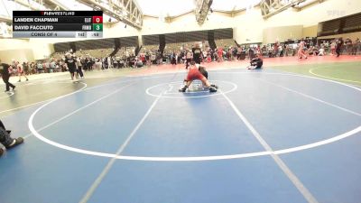 154-H lbs Consi Of 4 - Landen Chapman, Elite NJ vs David Facciuto, Farmingdale