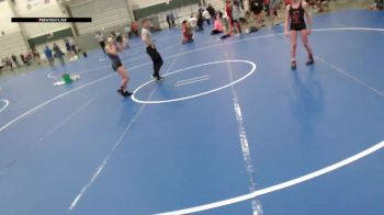 94-105 lbs Quarterfinal - Bella Allen, Sedgwick County vs Peyton Eklund, HWA