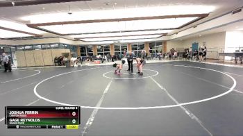 98 lbs Cons. Round 4 - Joshua Ferrin, Canyon Ridge vs Gage Reynolds, Snake River