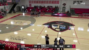 Replay: Lee U vs CBU | Jan 18 @ 1 PM