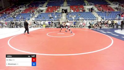 126 lbs Rnd Of 64 - Alex Gau, MN vs Isaac Woolman, CO