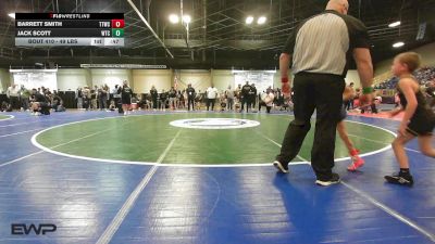 49 lbs Rr Rnd 2 - Barrett Smith, Team Tulsa Wrestling Club vs Jack Scott, Wtc