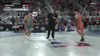 70 lbs Semis - Ridge Lovett, Nebraska RTC/ Titan Mercury Wrestling Club (TMWC) vs PJ Duke, Titan Mercury Wrestling Club (TMWC)