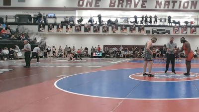 285 lbs Quarters & 1st Wb (16 Team) - Javonte Cummings, McIntosh County Academy vs Zack Mason, Temple