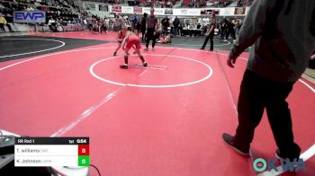 73-80 lbs Rr Rnd 1 - Tyrion Williams, Claremore Wrestling Club vs Kaden Johnson, Locust Grove Youth Wrestling