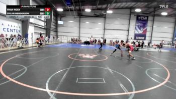 152 lbs Rr Rnd 2 - Ryan Hoey, OBWC White vs Dylan Henderson, Beach Boyz Wrestling Club