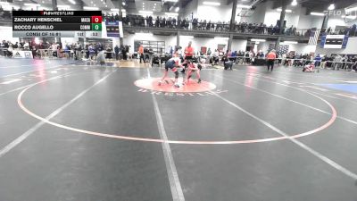 103 lbs Consi Of 16 #1 - Zachary Henschel, MacArthur vs Rocco Augello, Commack