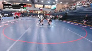 165 lbs Cons. Round 2 - Trevor Leap, Dallas Jesuit College Prep School vs Cutter Jahn, Conroe Caney Creek