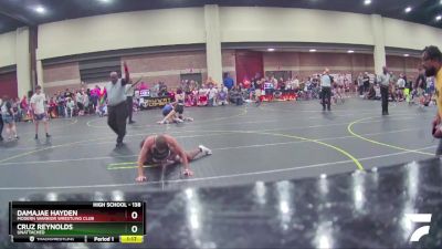 138 lbs Cons. Round 2 - Cruz Reynolds, Unattached vs Damajae Hayden, Modern Warrior Wrestling Club